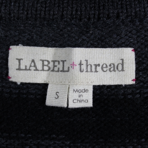 Label + Thread Merino Wool Striped Sweater - Picture 4 of 5